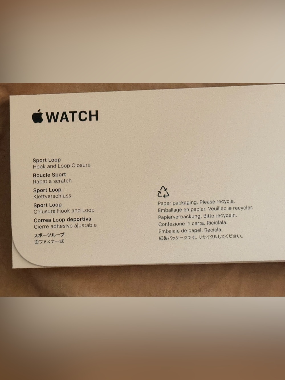 Apple Watch sport loop band - dark gray 46 MM Velcro - Picture 3 of 4